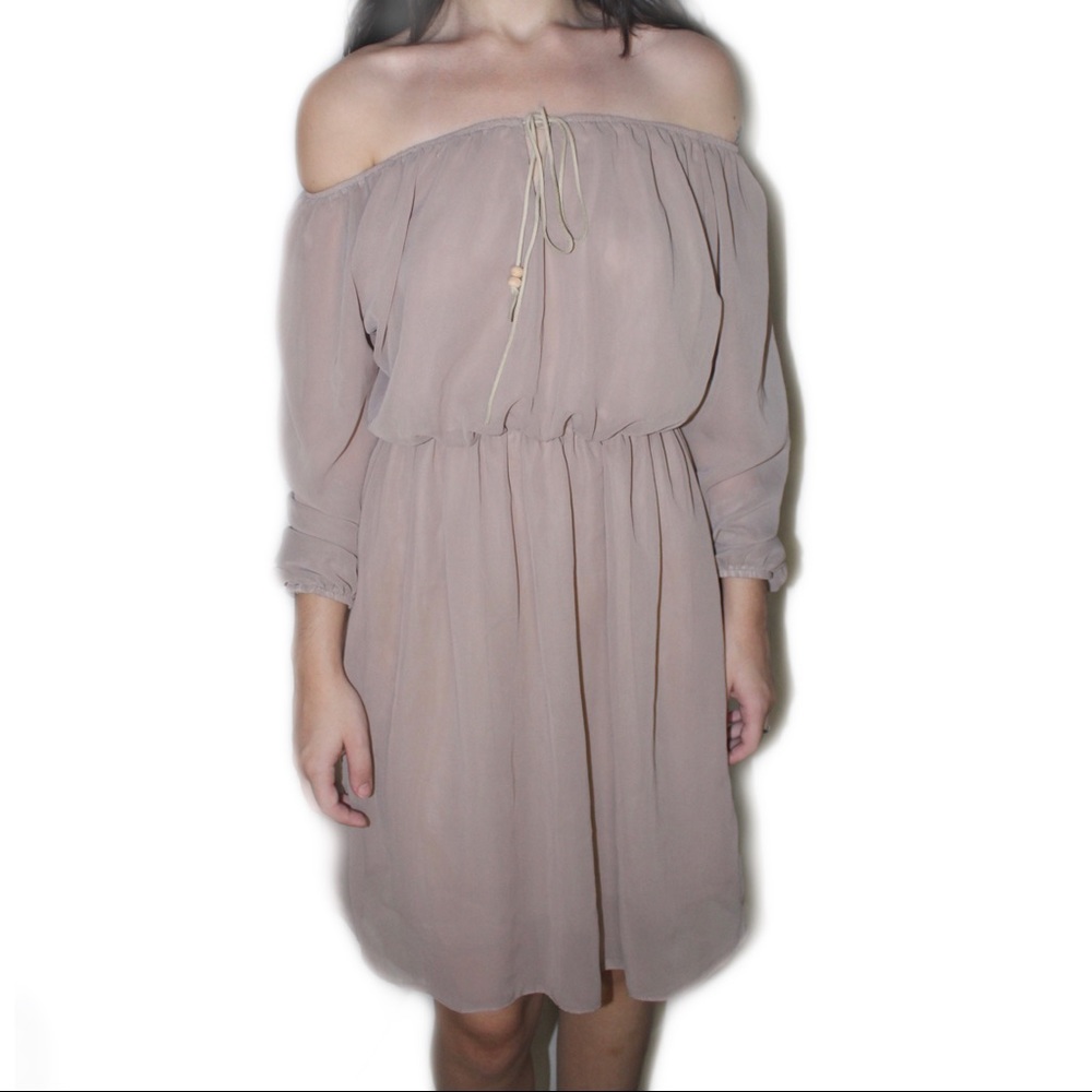 Brand New Handmade Tan Serbian Dress (M)